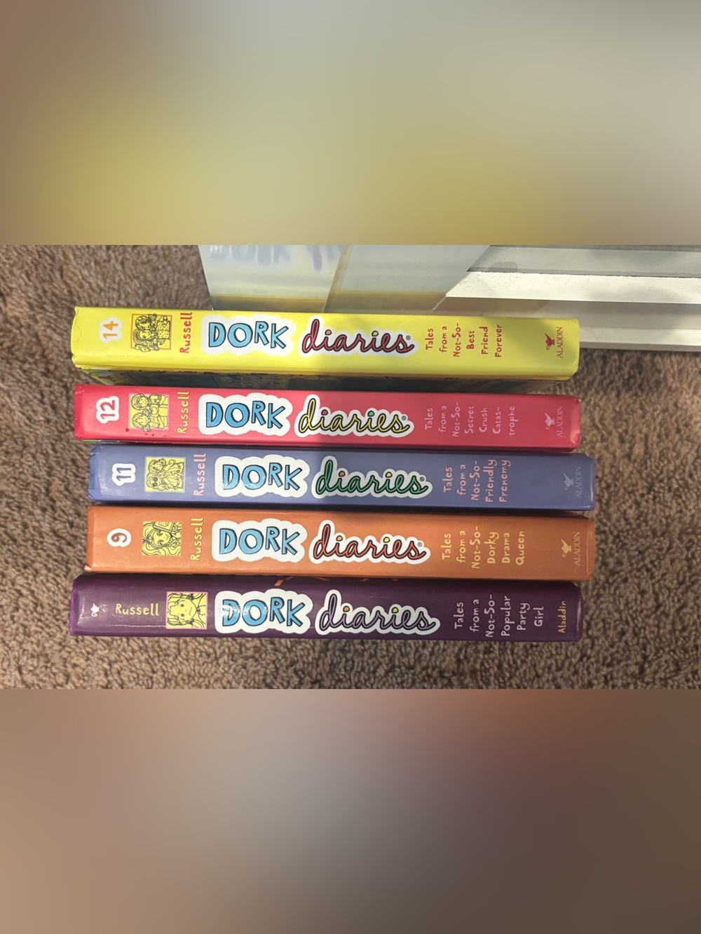Dork Diaries Book Set - 5 book